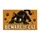 Black Cat Pouncing With Beware Of Cat Saying For Playful Cat-Loving Home Entryways Doormat - 6