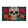 Vibrant Sugar Skull And Roses For Colorful Halloween And Year-Round Gothic Home Style Doormat - 6