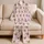 Personalized Pet Face Pajamas – Custom Dog & Cat Photo, Paw Print Satin Pajama Set Birthday Gift - 5