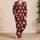Personalized Pet Face Pajamas – Custom Dog & Cat Photo, Buffalo Check & Nordic Knit Satin Pajama Set Christmas Gift - 4