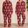 Personalized Pet Face Pajamas – Custom Dog & Cat Photo and Name, Buffalo Check & Tartan Satin Pajama Set Christmas Gift - 2