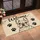 French Bulldog Welcome Paw Prints for a Cheerful Home Entryway for Frenchie Lovers Doormat - 2