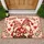 Valentine Gnome Couple with Hearts for Cozy February Celebrations and Home Decor Doormat - 1