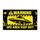 UFO Warning Zone With Retro Sci-Fi Alert Sign For Space Fans And Curious Visitors Doormat - 6