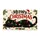 Playful Black Cat Tangled in Christmas Lights for Festive Holiday Cheer at Home Doormat - 6