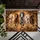 Five Galloping Horses Breaking Through Timber, A Bold Rustic Accent For Horse Lovers Doormat - 5