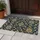 Vintage Navy And Gold Floral Medallions For Elegant Entryway And Classic Home Decor Doormat - 4