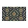 Vintage Navy And Gold Floral Medallions For Elegant Entryway And Classic Home Decor Doormat - 6
