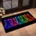 Rainbow Neon Cats for Playful Pet-Loving Homes and Cat Enthusiasts of All Ages Doormat - 2