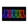 Rainbow Neon Cats for Playful Pet-Loving Homes and Cat Enthusiasts of All Ages Doormat - 6