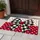 Red Plaid Bow and Heart Motif for Valentine Season and Cozy Home Entryway Styling Doormat - 4