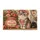 Vintage Cat With Roses For Cozy Cottage Kitchen And Country Home Decor For Cat Lovers Doormat - 6