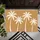 Four White Coconut Palms on Sandy Tan for Relaxed Tropical Living Doormat - 5