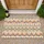 Colorful Bohemian Geometric Bands for Cozy Modern Homes and Eclectic Everyday Living Doormat - 1