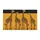 Four Giraffes in Warm Savannah Tones for Wildlife Lovers and Nature-Inspired Entryways Doormat - 6