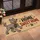Cheerful Gray Cartoon Dog and Home Sweet Home Entryway Decor for Pet-Loving Households Doormat - 2