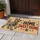 Cheerful Gray Cartoon Dog and Home Sweet Home Entryway Decor for Pet-Loving Households Doormat - 4