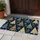 Navy Christmas Tree Scene for Cozy Holiday Home Décor and Seasonal Winter Cheer Doormat - 4
