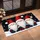Three Christmas Gnomes In Snowy Night For Festive Winter Entryways And Holiday Homes Doormat - 2