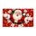 Cartoon Santa Emerging Through Red Tiles for Christmas Holiday Cheer Doormat - 6