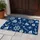 Nautical Compass Roses, Anchors and Ship Wheels for Coastal Entryways and Seaside Homes Doormat - 4