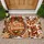 Gingerbread Cookie And Reindeer Merry Christmas Cheer For Cozy Holiday Celebrations Doormat - 1