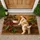 Red Cherries And Curious Puppy For A Warm, Welcoming Home Kitchen Entry Doormat - 1
