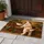 Red Cherries And Curious Puppy For A Warm, Welcoming Home Kitchen Entry Doormat - 4