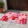 Valentine Gnome Holding a Heart with Gifts for Sweet Seasonal Celebrations Doormat - 4