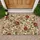 Vintage Woodland Leaves, Red Roses And Wildflowers For A Cozy Nature-Inspired Home Doormat - 1