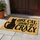Quirky Black Cat Silhouette with Witty Cat Lover Humor for Cozy Home Entryway Style Doormat - 4