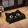 Big-Eyed Black Cat Face for Cozy Cat-Lover Homes and Playful Everyday Living Spaces Doormat - 2