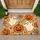 Cute Halloween Ghosts, Jack-O'-Lanterns and Candy Corn for Spooky Seasonal Entryways Doormat - 1