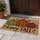Autumn Pumpkin Trio with Happy Fall Greeting for Cozy Farmhouse Entryway Decor Doormat - 4