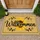 German Willkommen Sunflower Welcome Style for Cozy Farmhouse Entryway Decor Doormat - 1