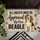 Beagle Approval Quote with Friendly Hound Portrait for Dog Lovers and Entryway Style Doormat - 5