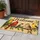 Colorful Perched Birds and Welcome Script for Cheerful Nature-Inspired Entryway Decor Doormat - 4
