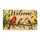 Colorful Perched Birds and Welcome Script for Cheerful Nature-Inspired Entryway Decor Doormat - 6