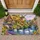Charming Windmill Cottage And Four Swans For A Peaceful Farmhouse Country Home Doormat - 1