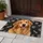 Golden Retriever Portrait With Paw Prints For Dog Lovers And Pet-Friendly Homes Doormat - 4