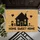 Pixel Art House and Friendly Figure for Cozy Home Entryway Decor Doormat - 5