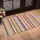 Vibrant Multicolor Vertical Stripes for Cheerful Entryway Style and Everyday Home Living Doormat - 2