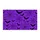 Purple Spiderwebs And Black Bats For A Spooky Halloween Entrance And Seasonal Home Style Doormat - 6