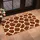 Giraffe Spot Motif in Warm Neutrals for Nature-Inspired Entryway Home Decor Doormat - 2