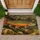 Brook Trout in Rustic River Tones for Anglers and Freshwater Fishing Fans Doormat - 1