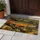 Brook Trout in Rustic River Tones for Anglers and Freshwater Fishing Fans Doormat - 4