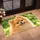 Fluffy Orange Pomeranian Puppy Portrait For Cozy Pet-Loving Home Entryways Doormat - 2