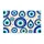 Blue Evil Eye Talismans for a Colorful, Protective Everyday Entryway Doormat - 6