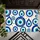 Blue Evil Eye Talismans for a Colorful, Protective Everyday Entryway Doormat - 5