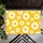 Golden Yellow Daisy Blooms for Cheerful Springtime Homes and Bright Everyday Living Doormat - 5